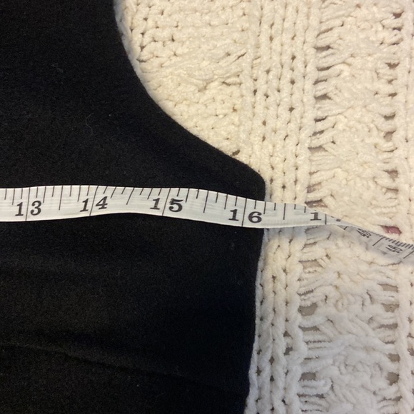 Faconnable black wool sleeveless dress size 2 - Picture 5 of 6